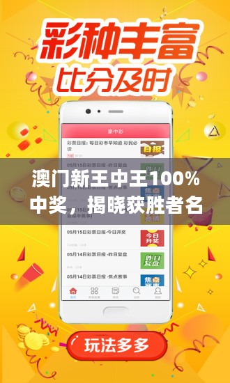 揭秘彩票奥秘，探索澳门王中王彩票期期中的秘密与策略，展望2025年彩票新纪元，揭秘彩票奥秘，澳门王中王彩票策略与秘密，展望2025彩票新纪元探索