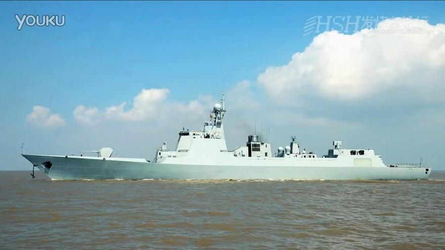 昆明舰，中国海军的新锐力量，中国海军新锐力量，昆明舰亮相